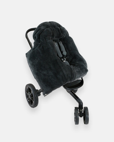 7 A.M. Enfant Blanket 212 Evolution - Black Plush - Twinkle Twinkle Little One