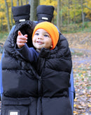 7 A.M. Enfant Blanket 212 Evolution - Black Plush - Twinkle Twinkle Little One