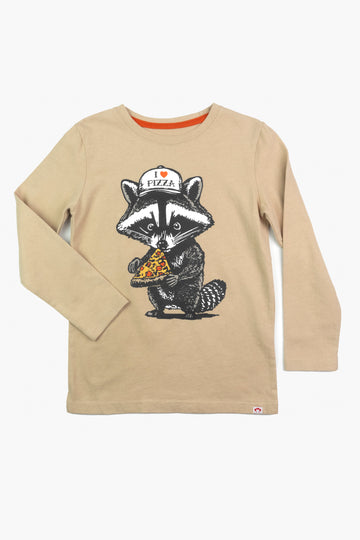 Graphic Long Sleeve Tee - Trash Panda - Twinkle Twinkle Little One