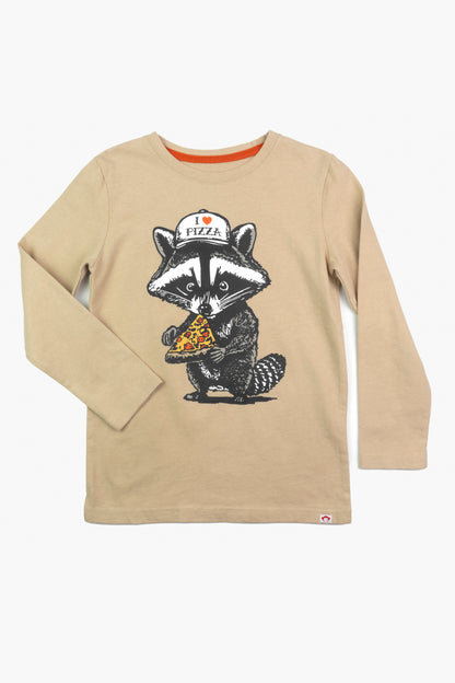 Graphic Long Sleeve Tee - Trash Panda - Twinkle Twinkle Little One