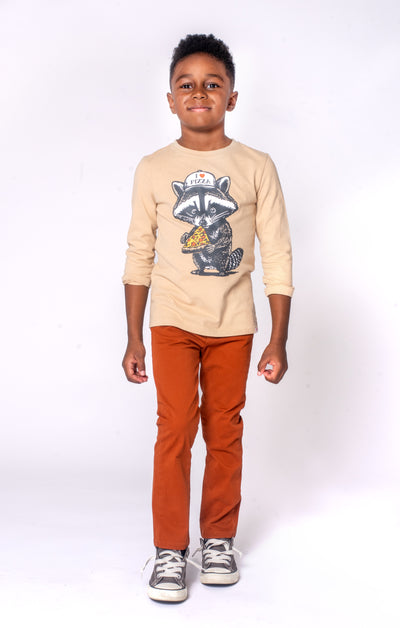 Graphic Long Sleeve Tee - Trash Panda - Twinkle Twinkle Little One