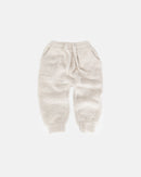 7 A.M. Enfant Fuzzy Joggers - Ecru - Twinkle Twinkle Little One