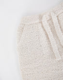 7 A.M. Enfant Fuzzy Joggers - Ecru - Twinkle Twinkle Little One