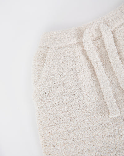 7 A.M. Enfant Fuzzy Joggers - Ecru - Twinkle Twinkle Little One