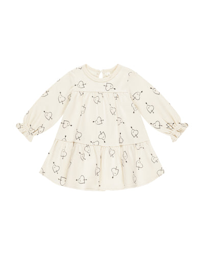 Tiered Jersey Dress - Cupid - Twinkle Twinkle Little One