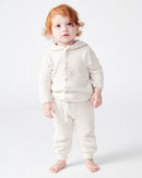 7 A.M. Enfant Fuzzy Joggers - Ecru - Twinkle Twinkle Little One