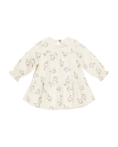 Tiered Jersey Dress - Cupid - Twinkle Twinkle Little One
