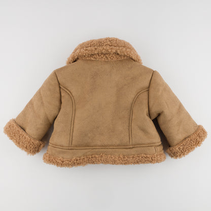 Sherpa Aviator Jacket - Camel - Twinkle Twinkle Little One