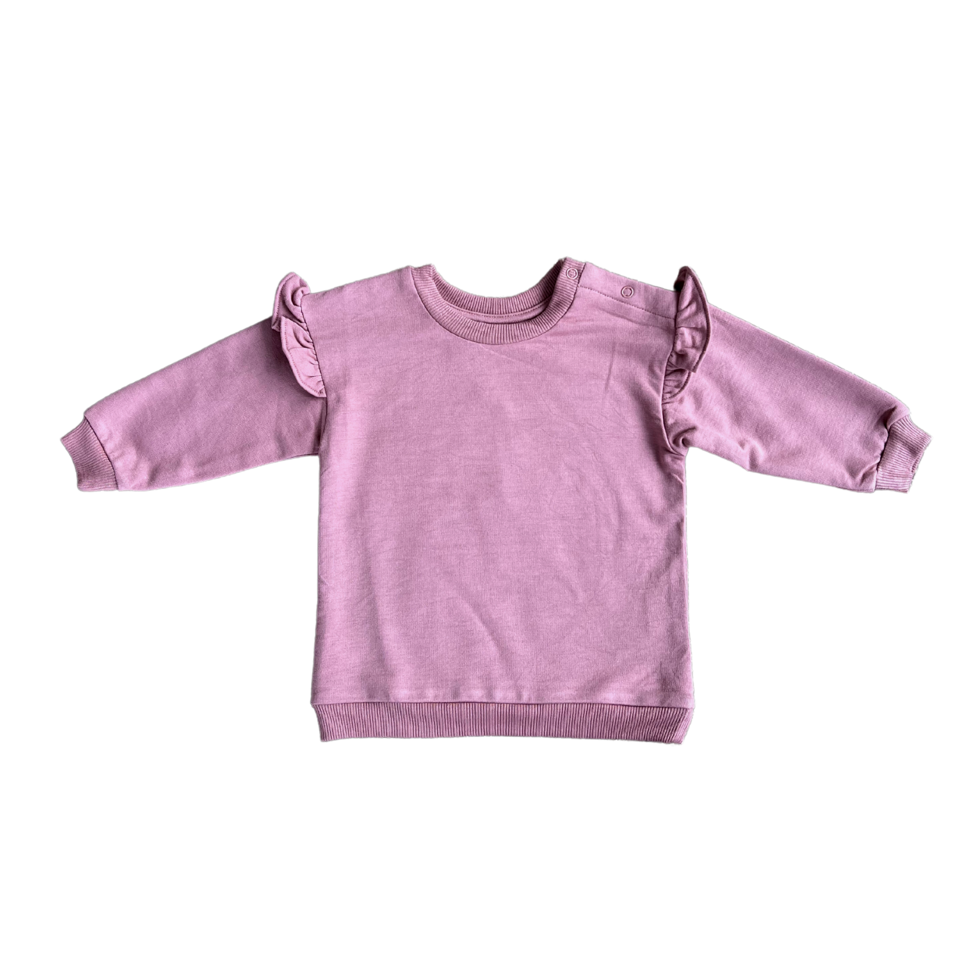 Ruffle Jogger Set - Mauve