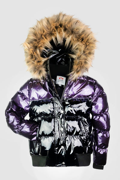 Kyla Puffer Jacket Coat - Fuchsia - Twinkle Twinkle Little One