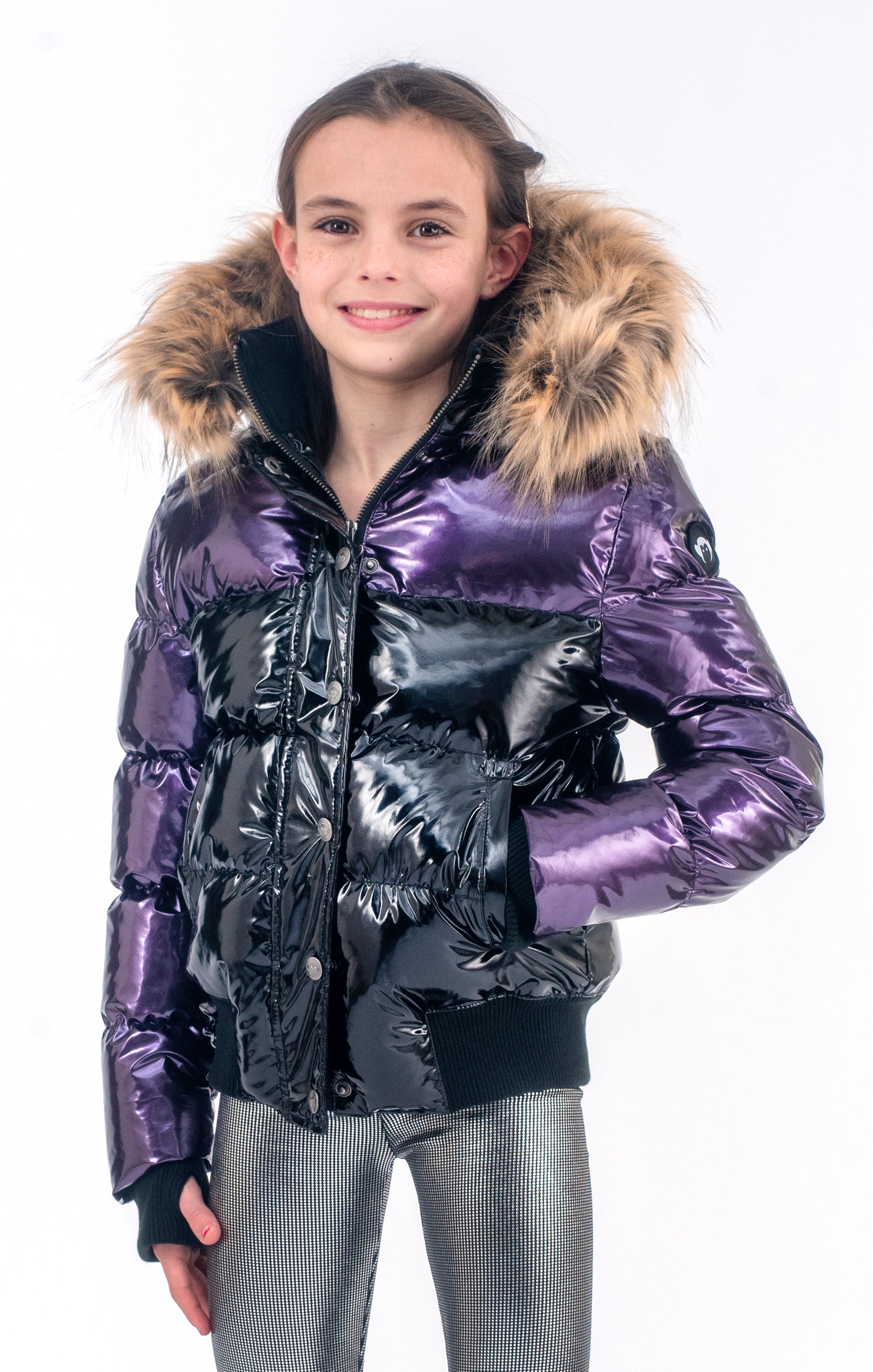 Kyla Puffer Jacket Coat - Fuchsia - Twinkle Twinkle Little One