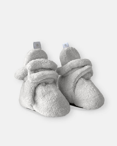 7 A.M. Enfant Baby Booties - Pearl - Twinkle Twinkle Little One