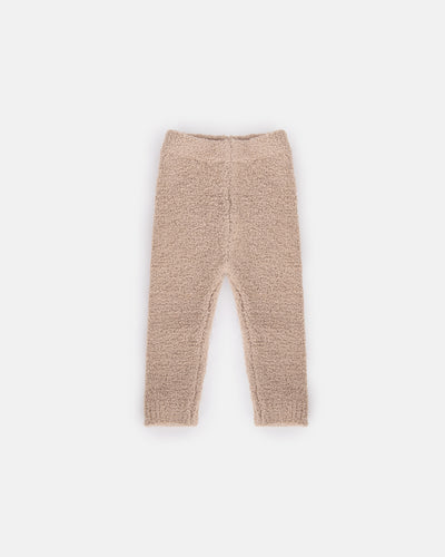 7 A.M. Enfant Fuzzy Leggings - Pecan - Twinkle Twinkle Little One