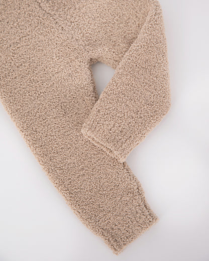 7 A.M. Enfant Fuzzy Leggings - Pecan - Twinkle Twinkle Little One