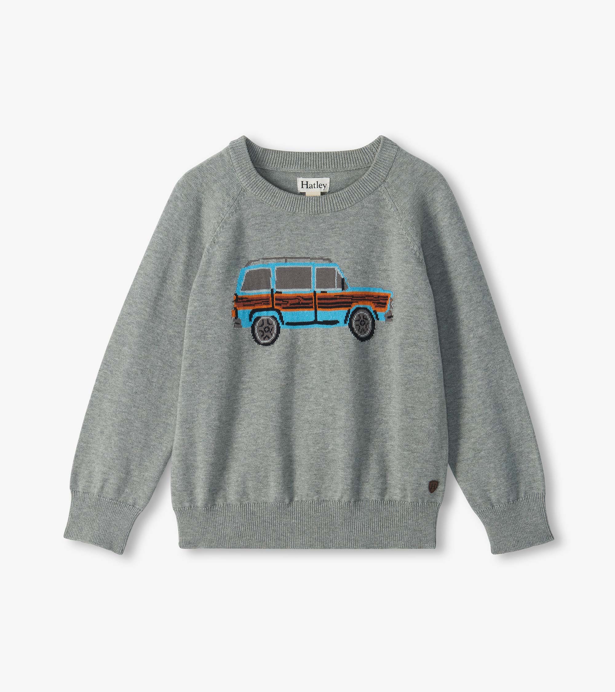 Vintage Truck Crew Neck Sweater