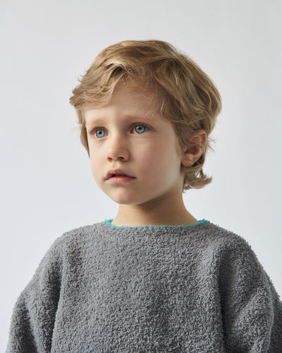 7 A.M. Enfant Fuzzy Lounge Pants - Gris - Twinkle Twinkle Little One