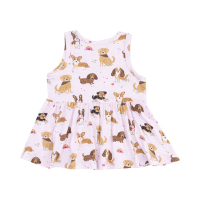 Best Friends Dog Pink Peplum Tank Top & Bike Short - Twinkle Twinkle Little One