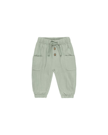 Short Sleeve Zion Shirt & Luca Pant - Sage - Twinkle Twinkle Little One