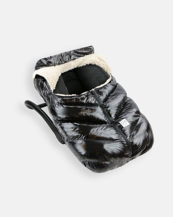 7 A.M. Enfant Car Seat Cocoon - Black Polar - Twinkle Twinkle Little One