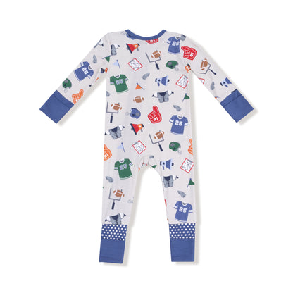 Game Day 2 Way Zipper Romper - Twinkle Twinkle Little One