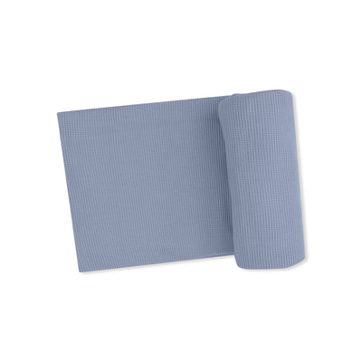Basics Blue Blizzard Waffle Swaddle Blanket - Twinkle Twinkle Little One