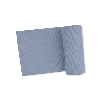 Basics Blue Blizzard Waffle Swaddle Blanket - Twinkle Twinkle Little One