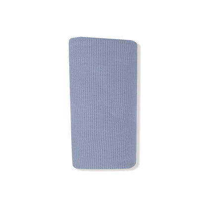 Basics Blue Blizzard Waffle Swaddle Blanket - Twinkle Twinkle Little One