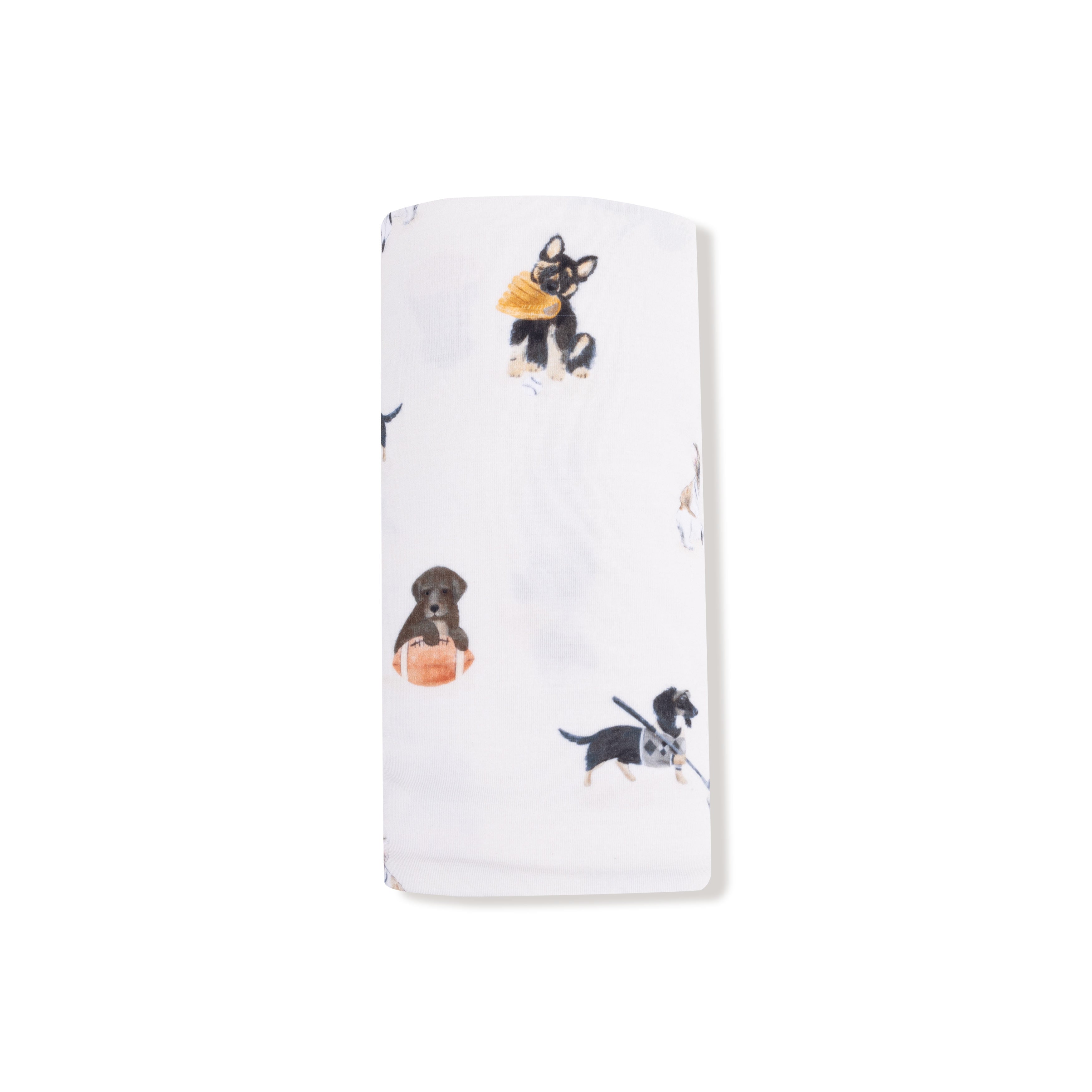 Sporty Puppies Swaddle Blanket - Twinkle Twinkle Little One