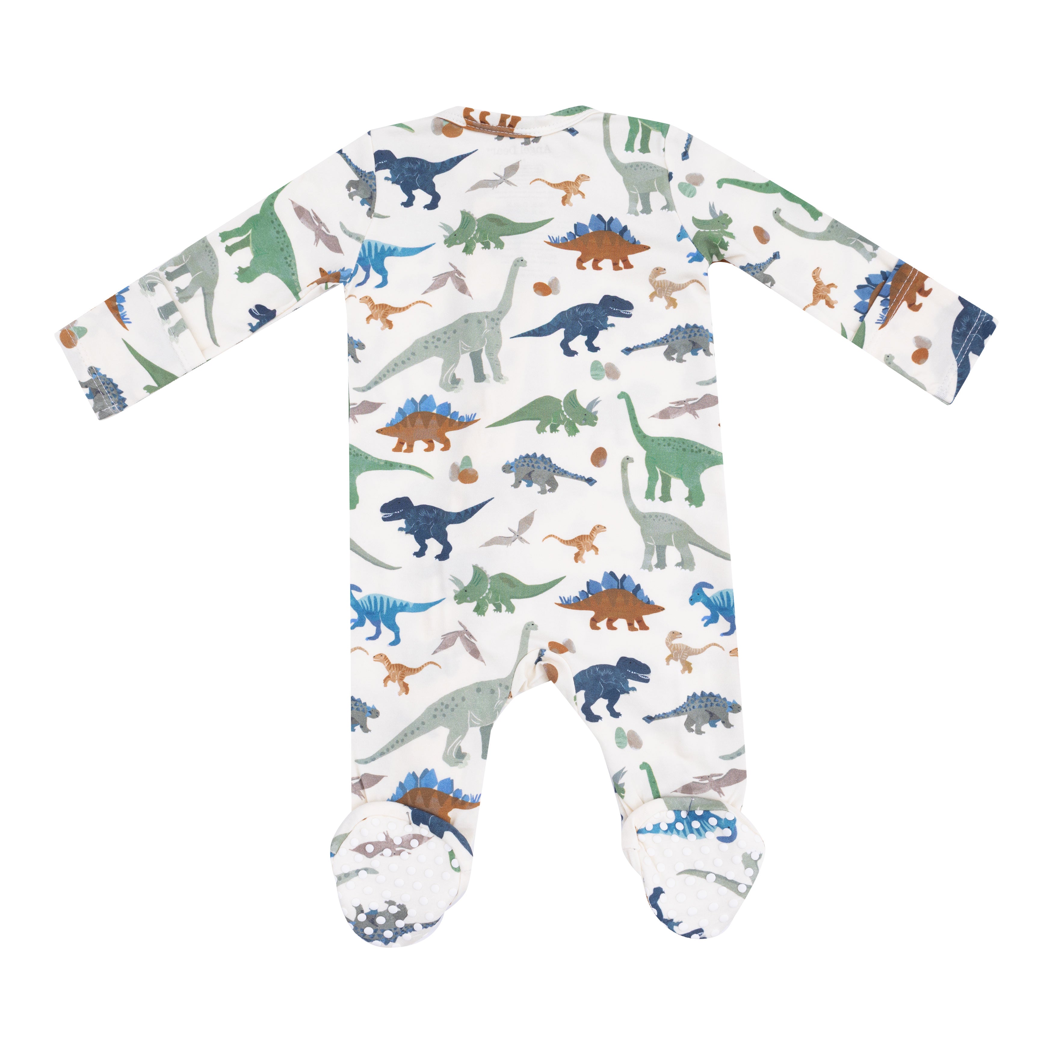 Washy Dinos 2 Way Zipper Footie - Twinkle Twinkle Little One