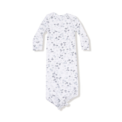 Caroline's Calico Ribbed Knotted Gown - Twinkle Twinkle Little One