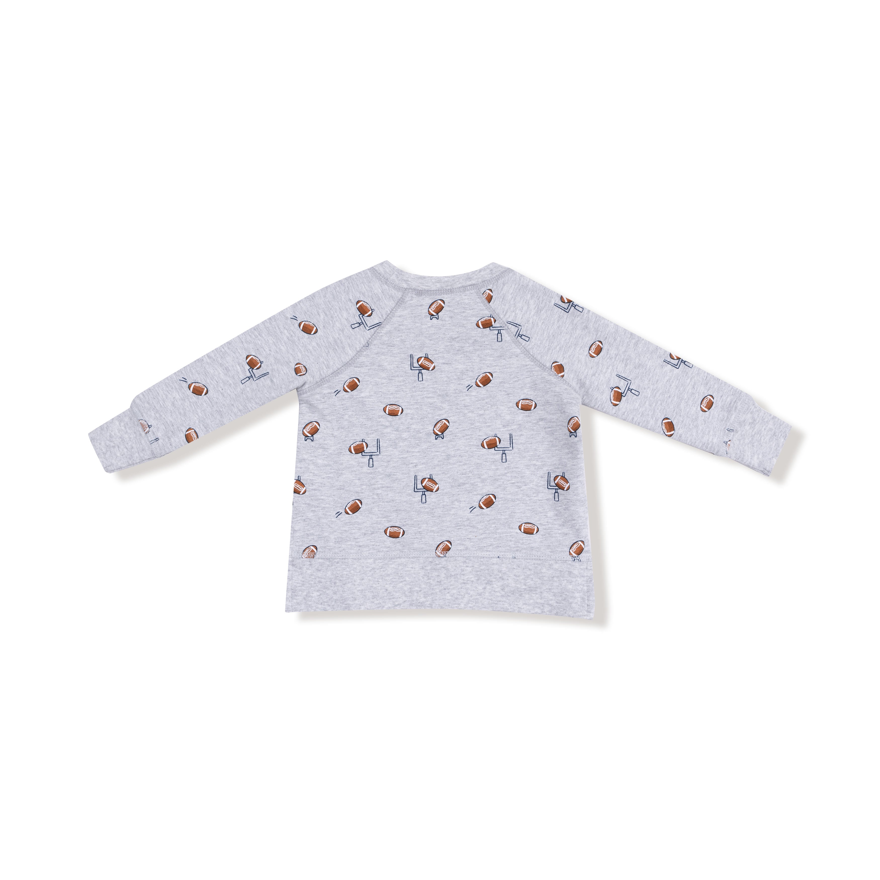 Football Field Goal Raglan Sweatshirt snd Jogger Set - Twinkle Twinkle Little One