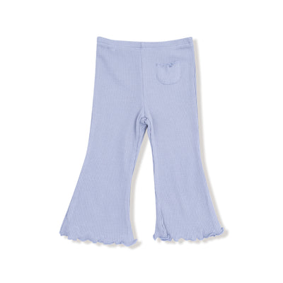 Footballs and Bows Ruffle Waffle Top and Waffle Flare Pant - Twinkle Twinkle Little One