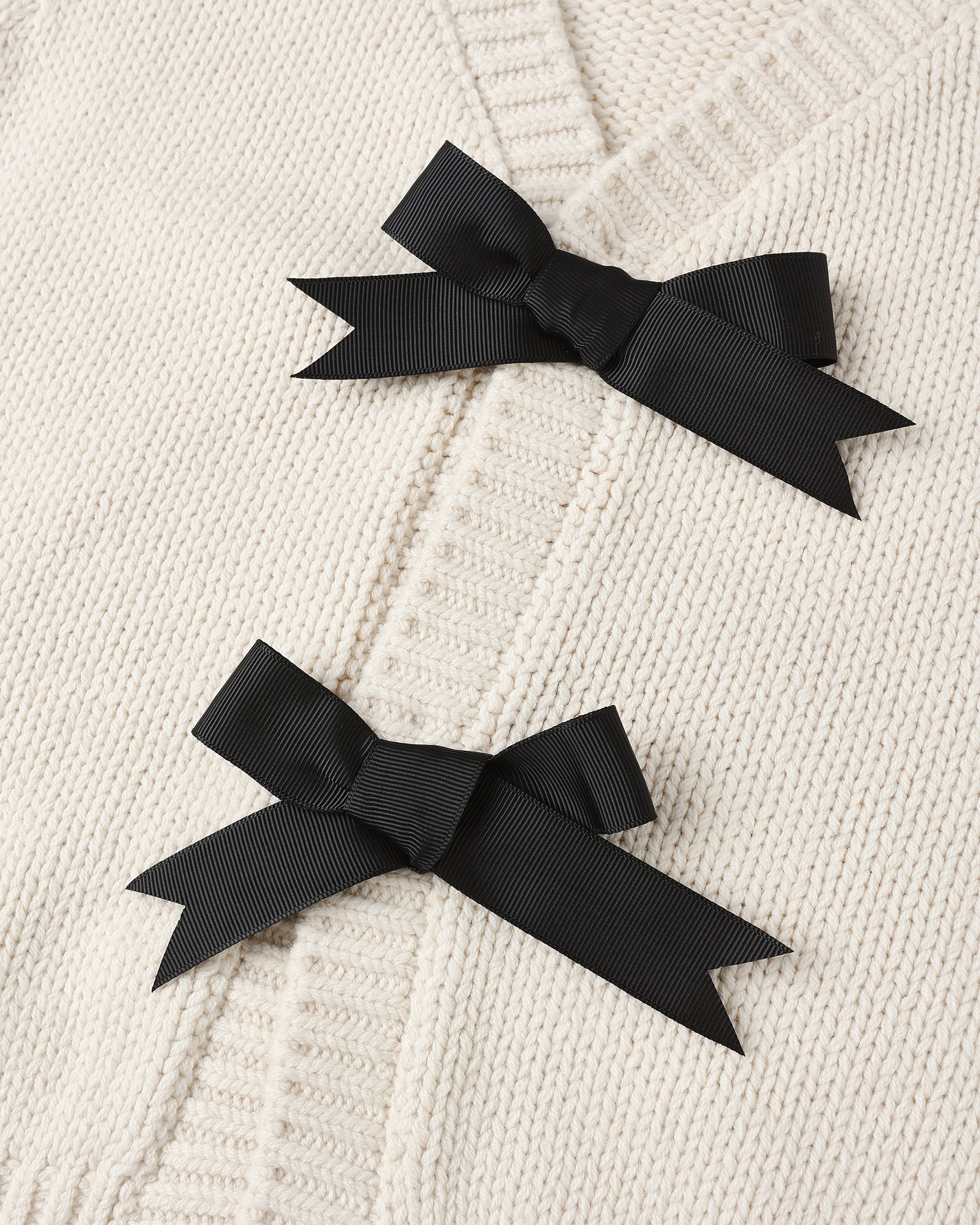 Bow Cardigan || Natural - Twinkle Twinkle Little One
