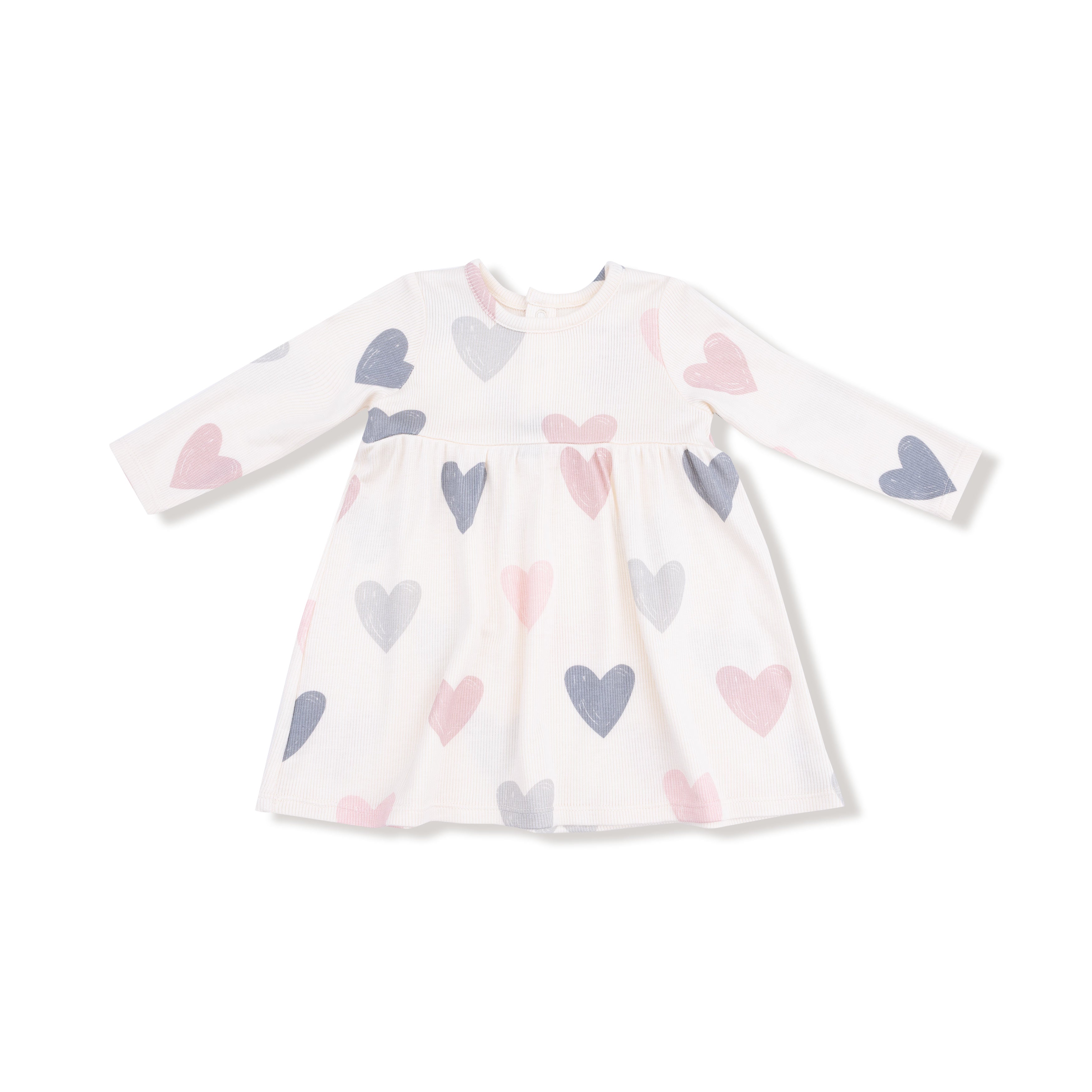Hearts Simple Dress & Bloomer Set - Twinkle Twinkle Little One