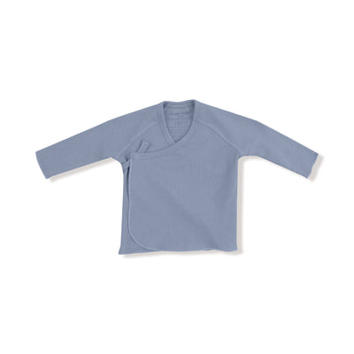 Blue Blizzard 2 Piece Long Sleeve Kimono Footed Pant - Twinkle Twinkle Little One