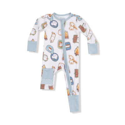Smores 2 Way Zipper Romper - Twinkle Twinkle Little One