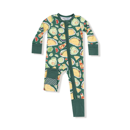 Happy Tacos 2 Way Zipper Romper - Twinkle Twinkle Little One