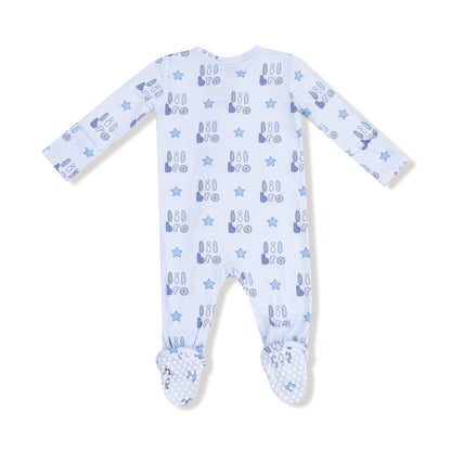 Lil Bro 2 Way Zipper Footie - Twinkle Twinkle Little One