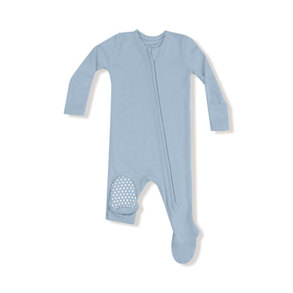 Niagara Mist 2 Way Zipper Footie - Twinkle Twinkle Little One