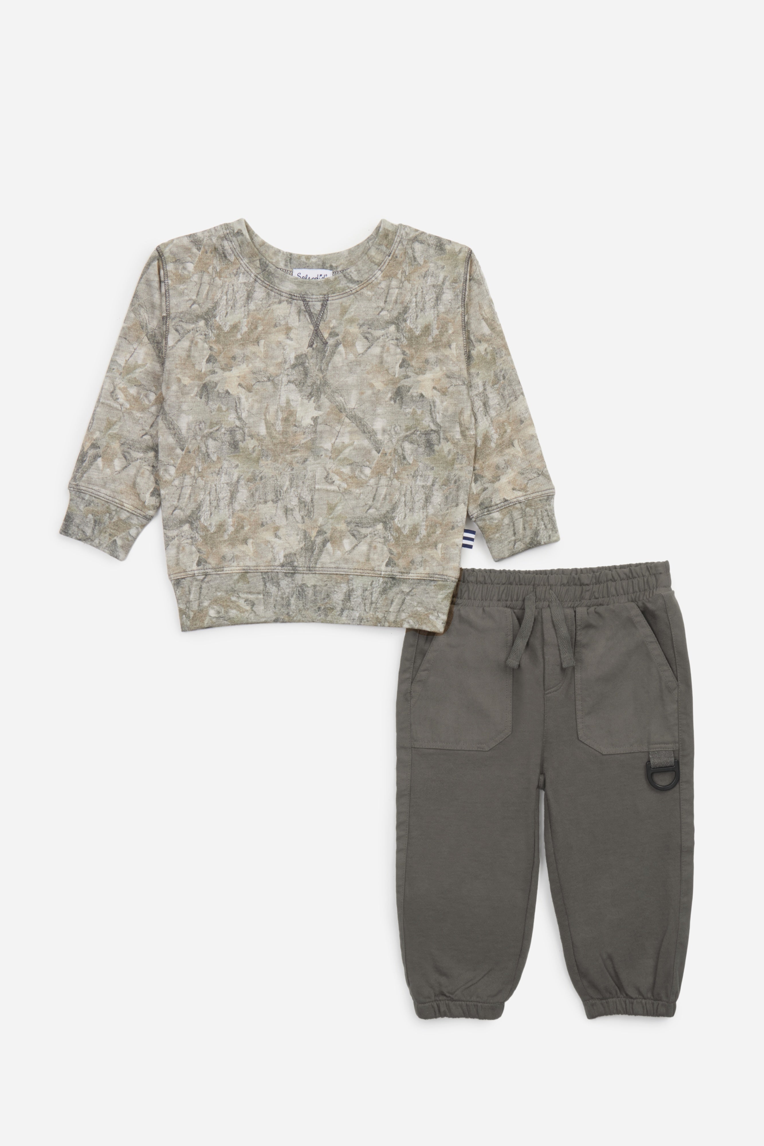 Infant Boys Camper Sweatshirt Set