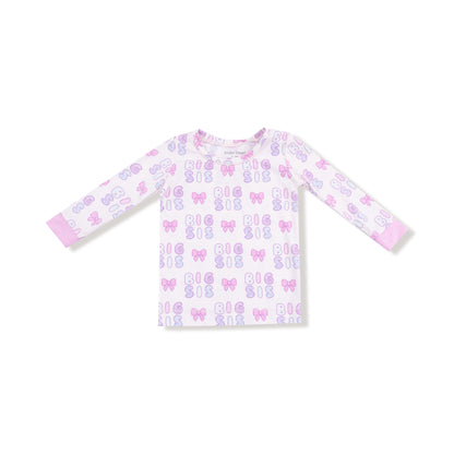 Big Sis Long Sleeve Loungewear Set - Twinkle Twinkle Little One