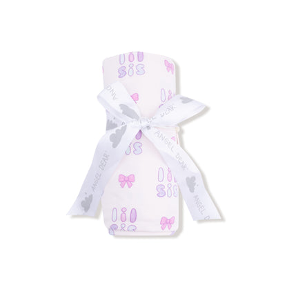 Lil Sis Swaddle Blanket - Twinkle Twinkle Little One