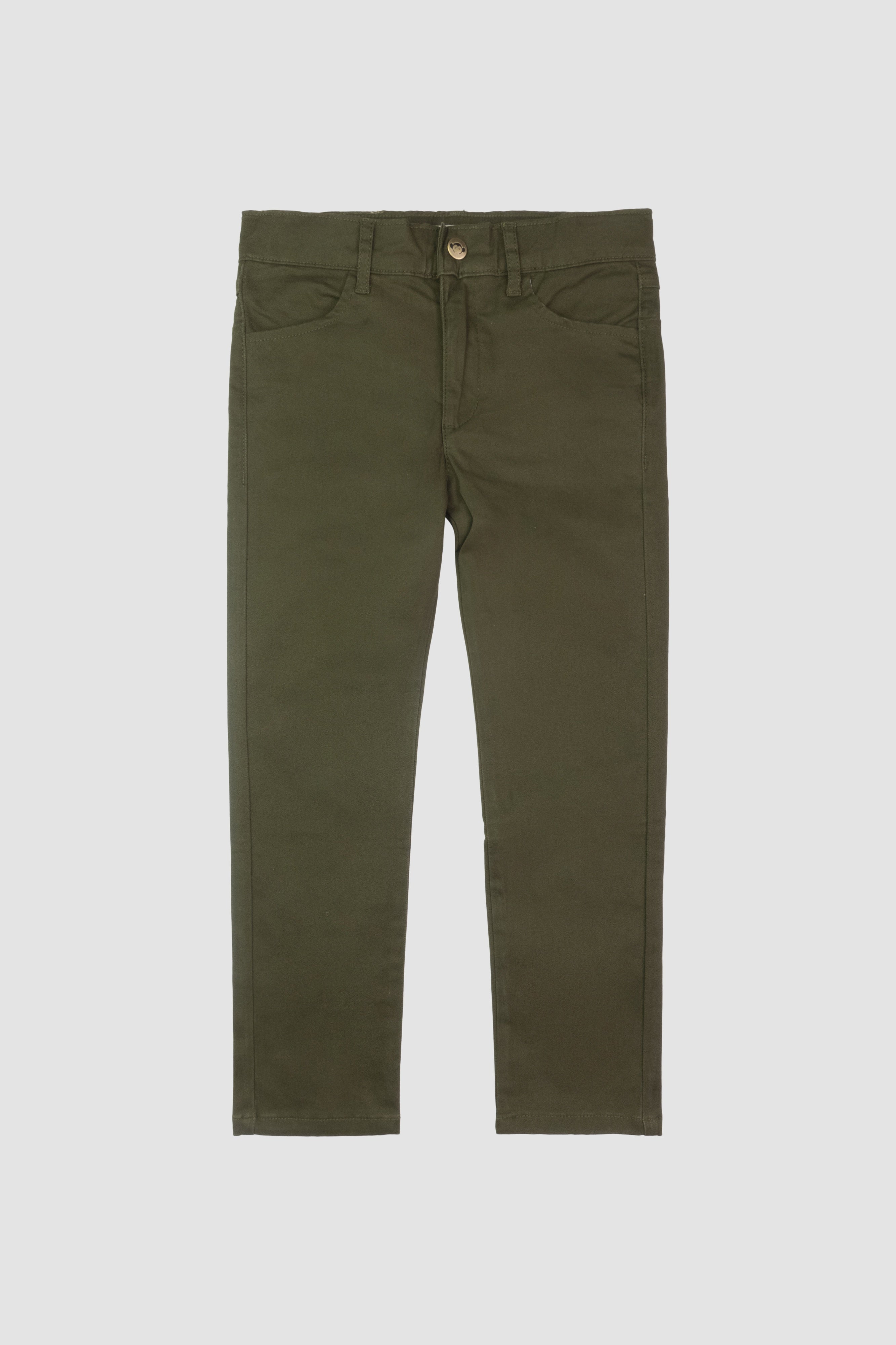 Skinny Twill Pant - Military Olive - Twinkle Twinkle Little One