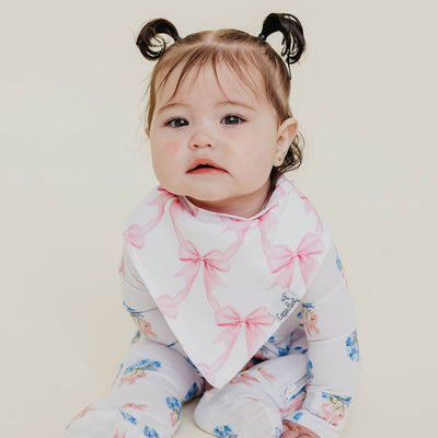 Bow My Gosh Bandana Bib Set (4-Pack)