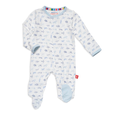 Airplanes Magnetic Footie - Twinkle Twinkle Little One