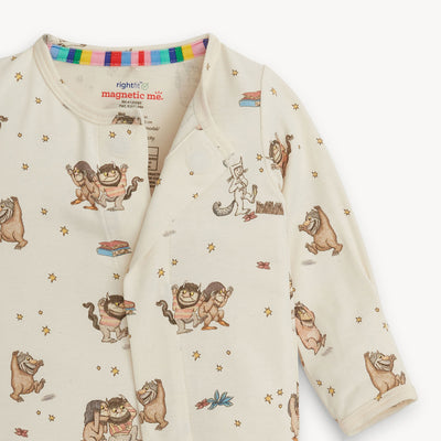 Where the Wild Things Are Modal Magnetic Footie - Twinkle Twinkle Little One