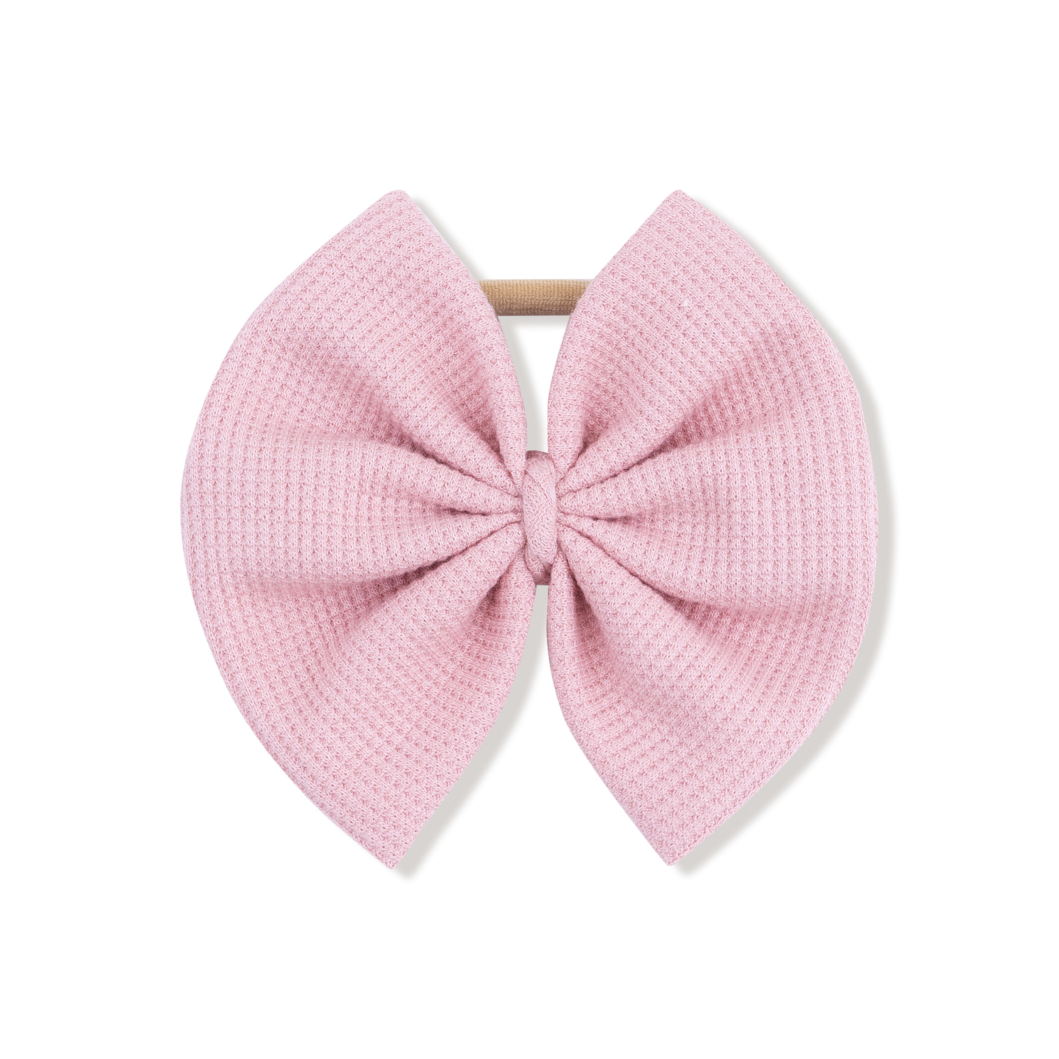 Cameo Waffle Big Bow On Soft Headband - Twinkle Twinkle Little One