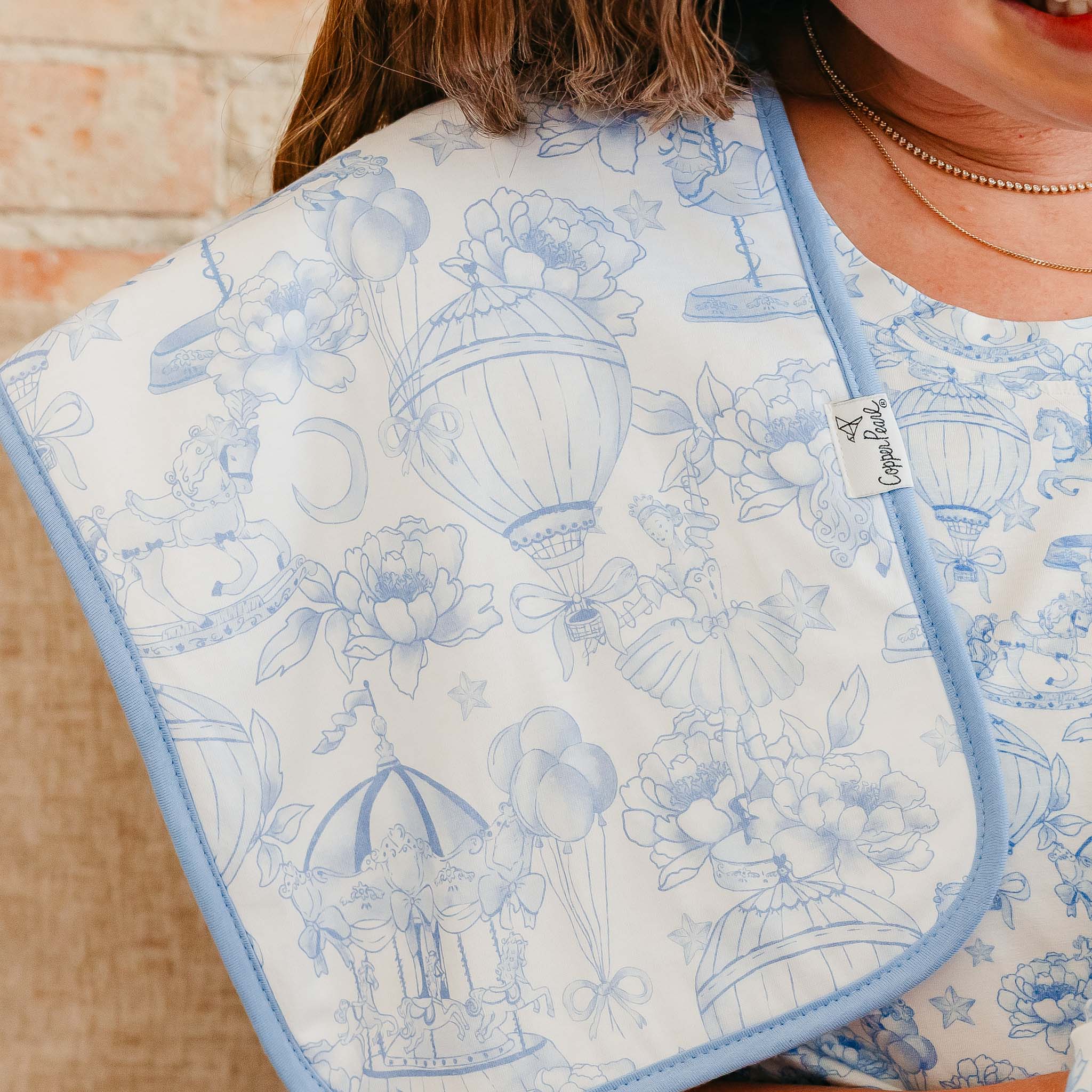 Vintage Carnival Premium Burp Cloths