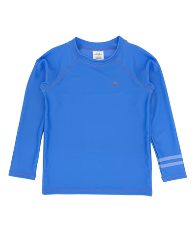 Long Sleeve Rashguard - Marina Blue
