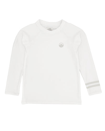Long Sleeve Rashguard - White
